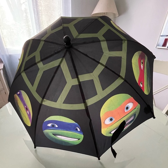 🐢🥷Teenage Mutant Ninja Turtles Childs umbrella Vintage collectible Nickelodeon - Picture 9 of 12